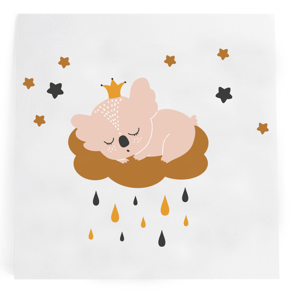 Koala baby Sticker Bohem Duvar Etiketi Decurateur Shop