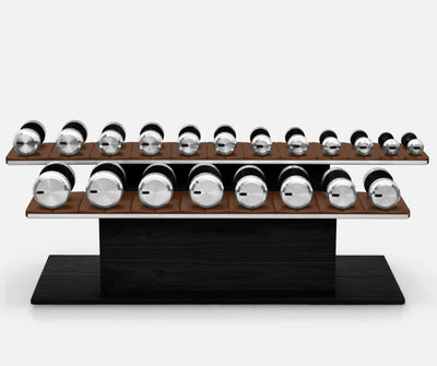 Colmıa Set - Dumbbells On A Horizontal Wooden Stand | Ultimate PENT