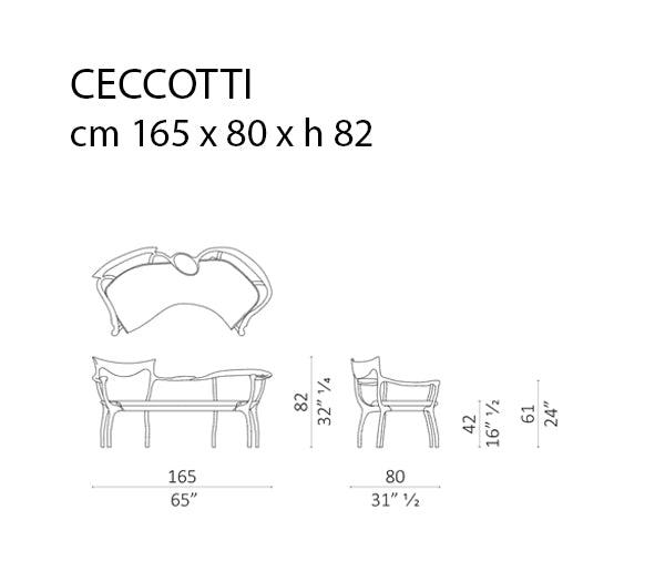 Ceccotti Collezioni D.R.D.P. Koltuk