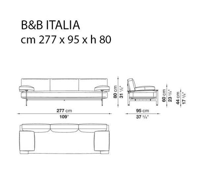 B&B Italia Diesis Sofa