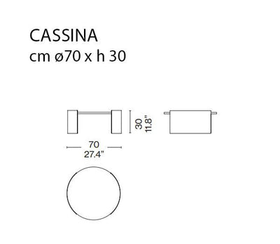 Cassina Bowy Sehpa