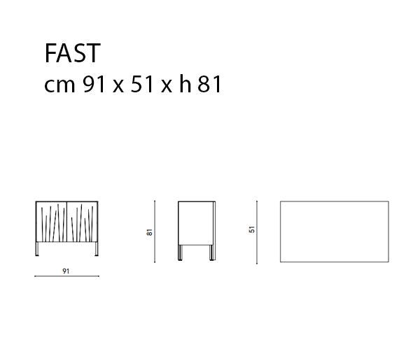 Fast Ninfea Sideboard