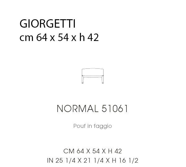 Giorgetti Normal Pouf