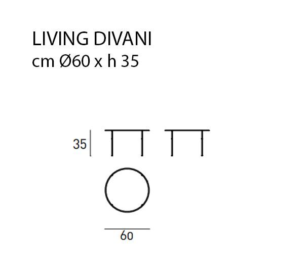 Living Divani Era Coffee Table