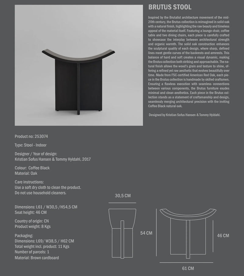 101 Copenhagen Brutus Tabure