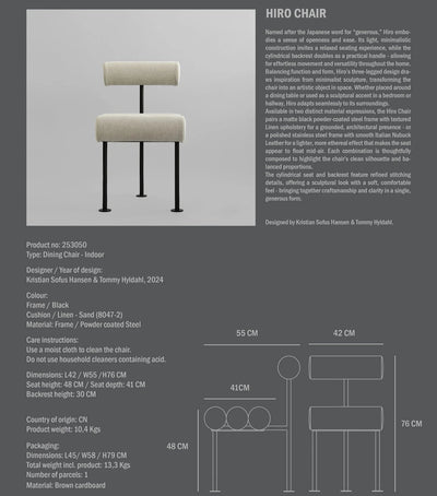 101 Copenhagen Hiro Dining Chair