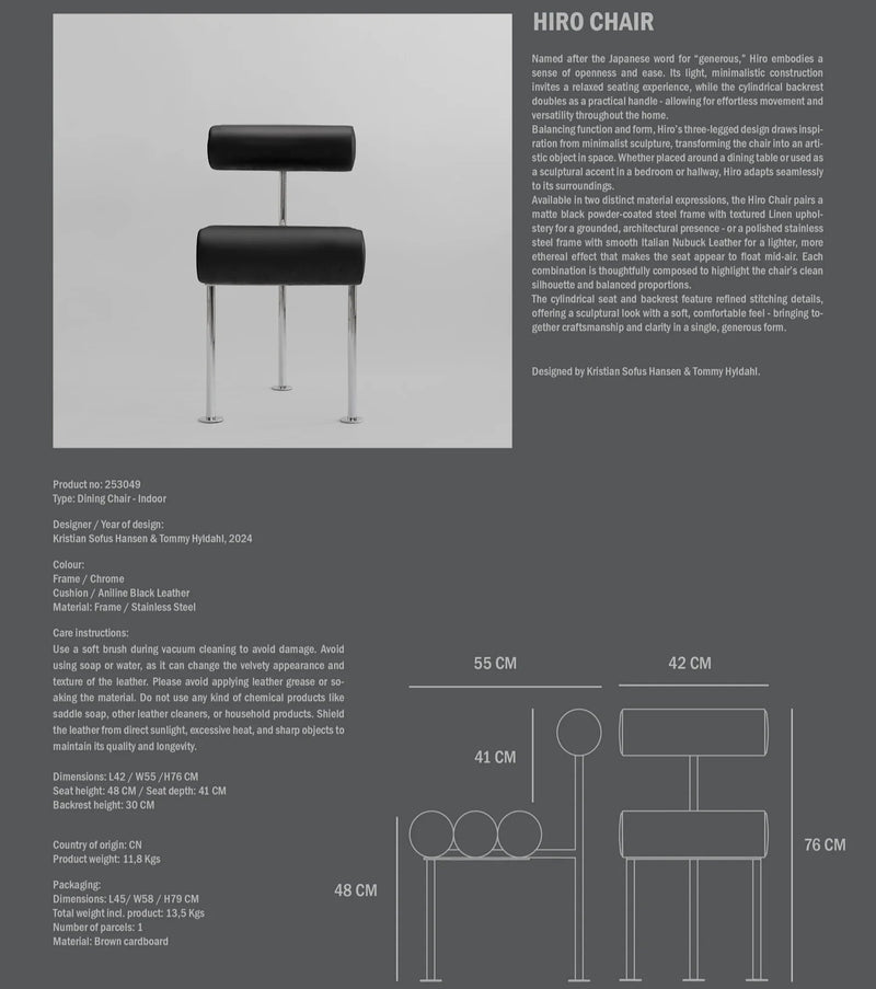 101 Copenhagen Hiro Dining Chair