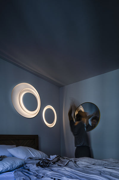 Foscarini Bahia White Aplik