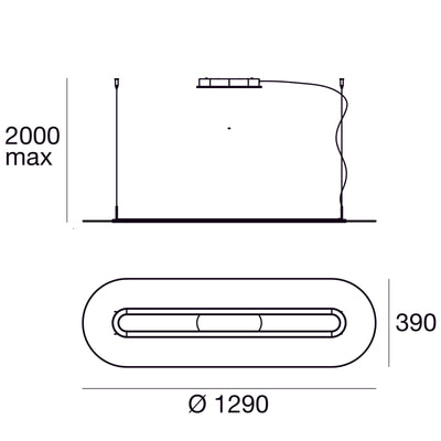 Stilnovo Opti-Line Suspension Lamp