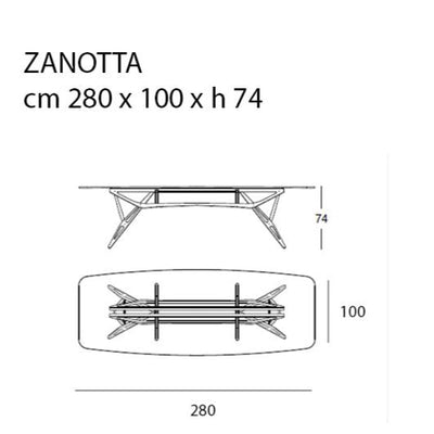 Zanotta Reale CM Masa