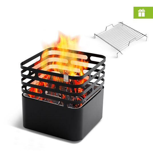 Decofire Cube Ateş Kovası ve Barbekü Setİ