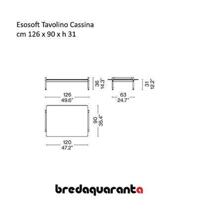 Cassina Esosoft Sehpa