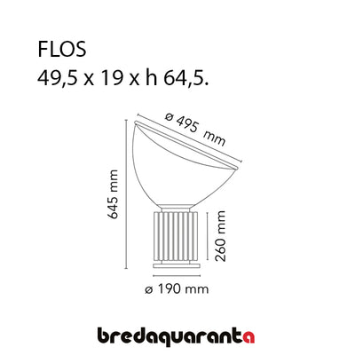 Flos Taccia (PMMA) Masa Lambası