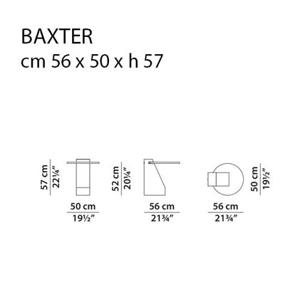 Baxter Verre Particulier Sehpa