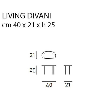 Living Divani Rabbit & the Tortoise Sehpa