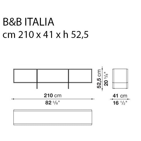 B&B Italia Tetrami Konsol