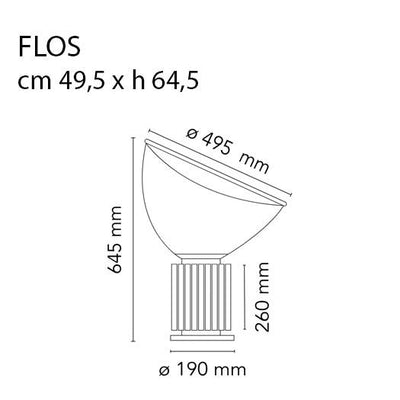 Flos Taccia Masa Lambası