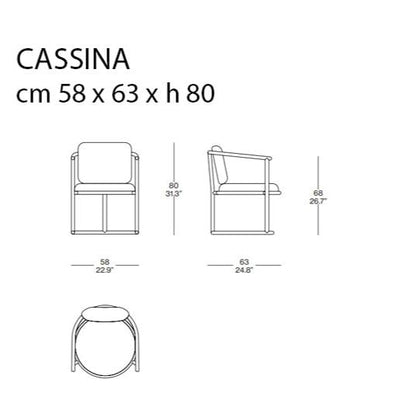 Cassina Trampoline Sandalye