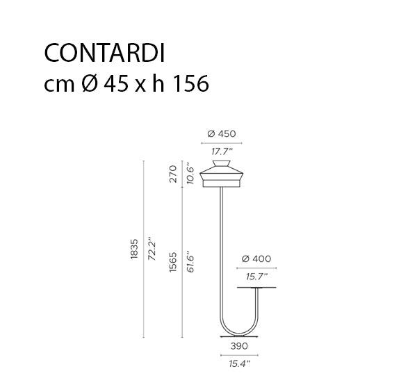 Contardi Calypso Fl Floor Lamp