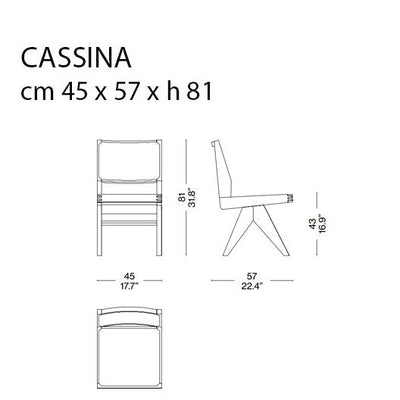 Cassina Capitol Complex Sandalye