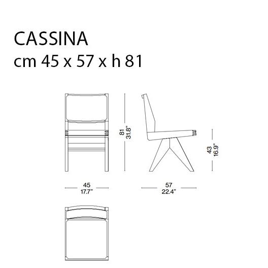 Cassina Capitol Complex Sandalye