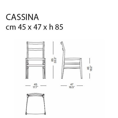 Cassina Leggera Sandalye