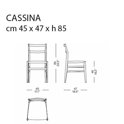 Cassina Leggera Sandalye