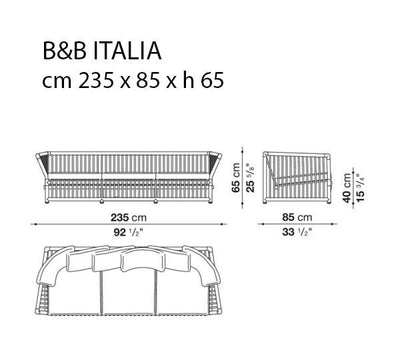 B&B Italia Softcage Kanepe