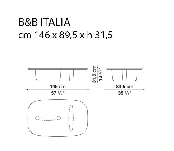 B&B Italia Tobi - Ishi Outdoor Sehpa