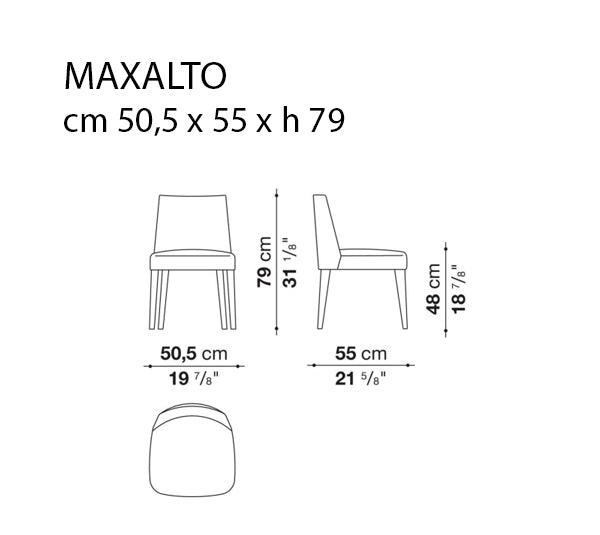 Maxalto Febo Sandalye