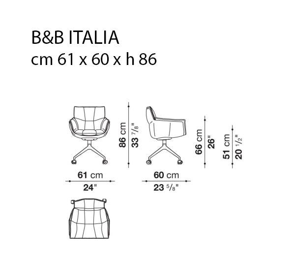 B&B Italia Husk Sandalye