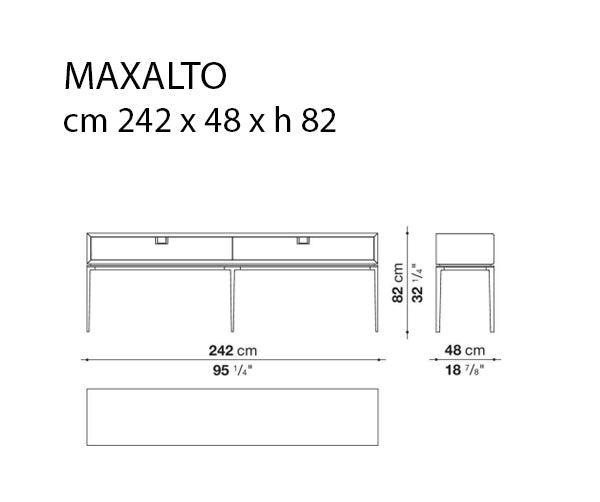 Maxalto Artemone Konsol Masa