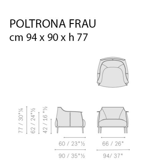 Poltrona Frau Archibald Large Koltuk