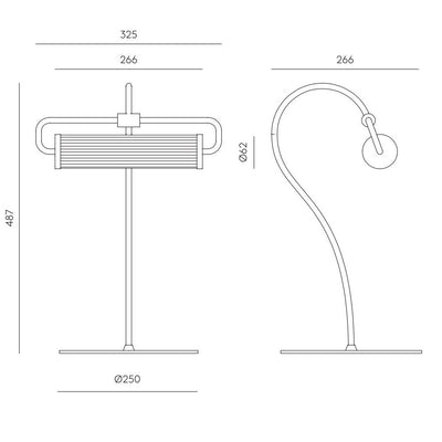 Aromas Ison Gold Masa Lambası
