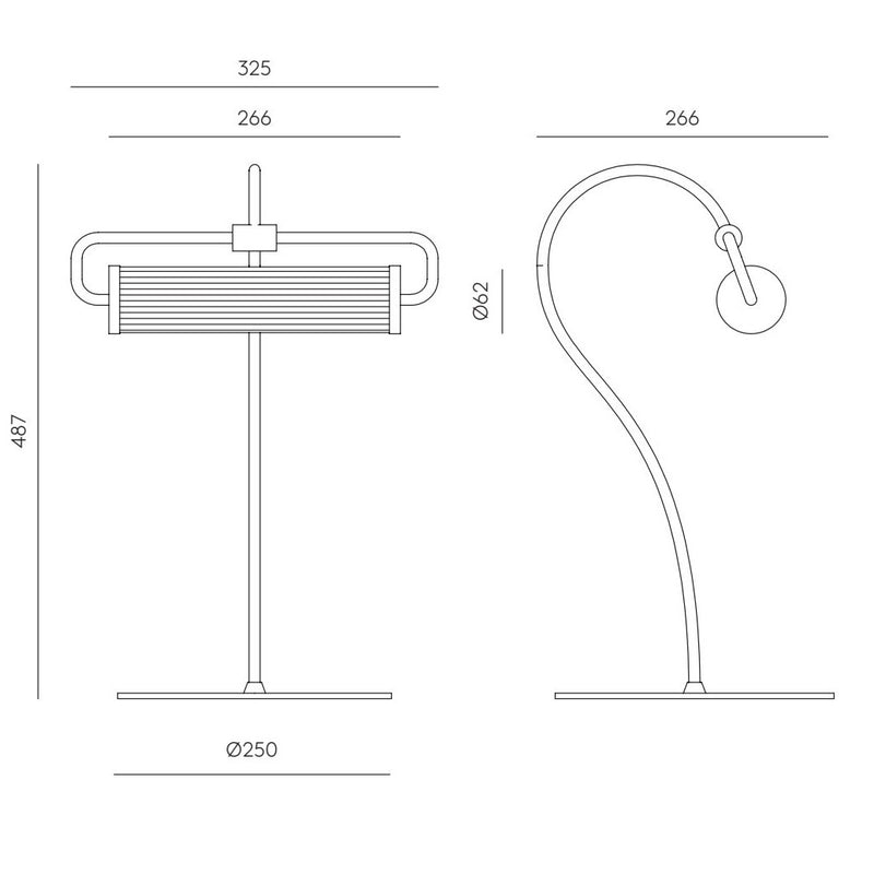 Aromas Ison Gold Masa Lambası