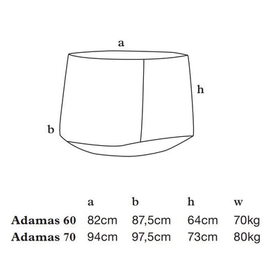 Atelier Vierkant ADAMAS Vase