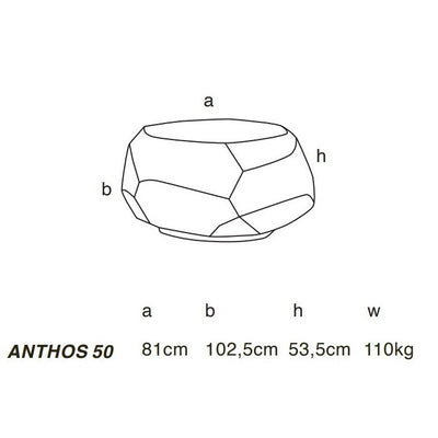 Atelier Vierkant ANTHOS Saksı