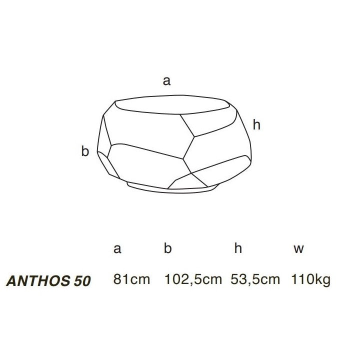 Atelier Vierkant ANTHOS Saksı