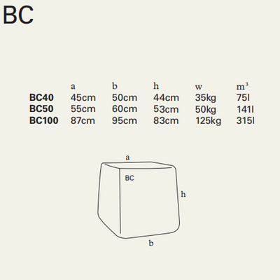 Atelier Vierkant BC Saksı