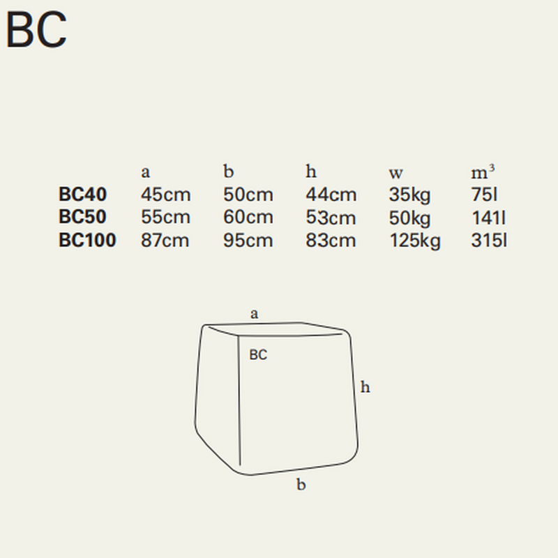 Atelier Vierkant BC Saksı