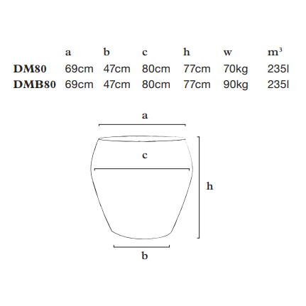 Atelier Vierkant DM Vase