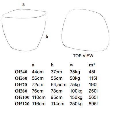 Atelier Vierkant OE Saksı