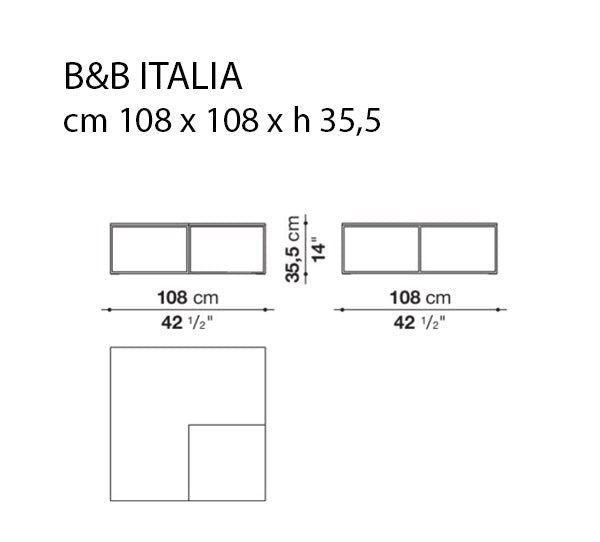 B&B Italia Area Coffee Table