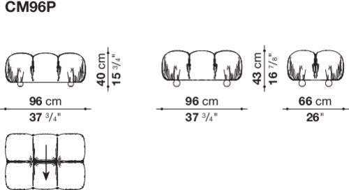 B&B Italia Camaleonda Kanepe