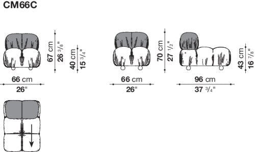 B&B Italia Camaleonda Kanepe