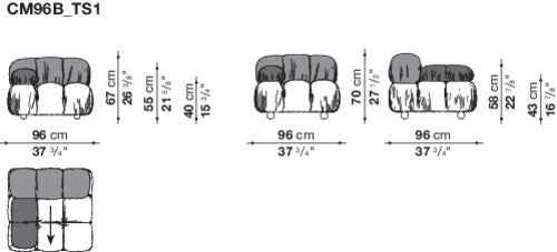 B&B Italia Camaleonda Kanepe