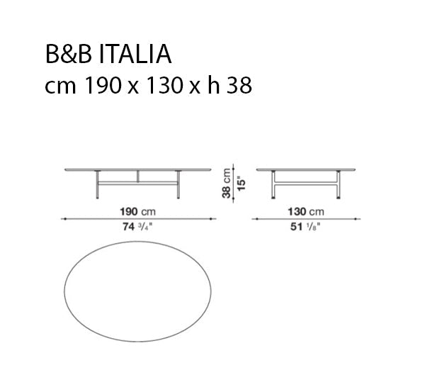 B&B Italia Diesis Sehpa