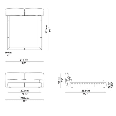 Baxter Casablanca Collection Çift Kişilik Yatak