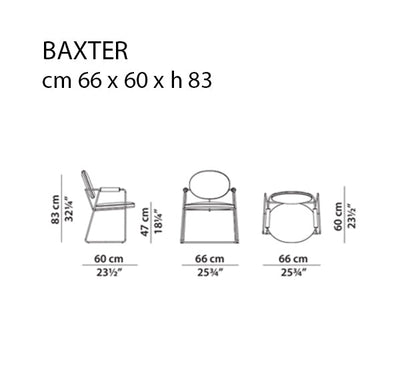 Baxter Gemma Sandalye