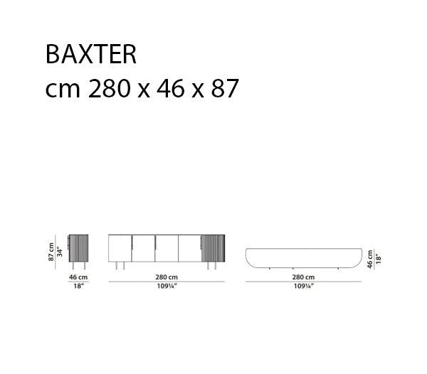 Baxter Plissè Büfe